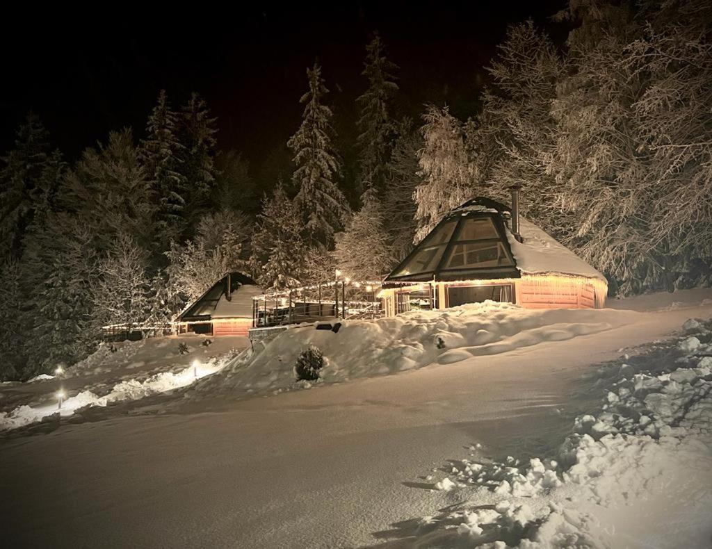 Osada Poli Koniakow - Panoramiczny Domek Nr 2 Z Prywatna Balia I Hydromasazem Koniaków Exterior foto